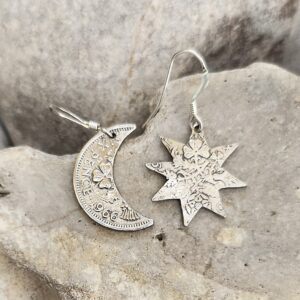 star-and-moon-sixpence-coin-earrings